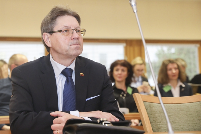 Seimo Teisės ir teisėtvarkos komiteto pirmininkas konservatorius Stasys Šedbaras