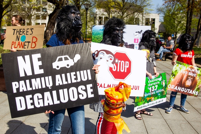 Keturiolika Lietuvos organizacijų ragina riboti palmių aliejaus naudojimą