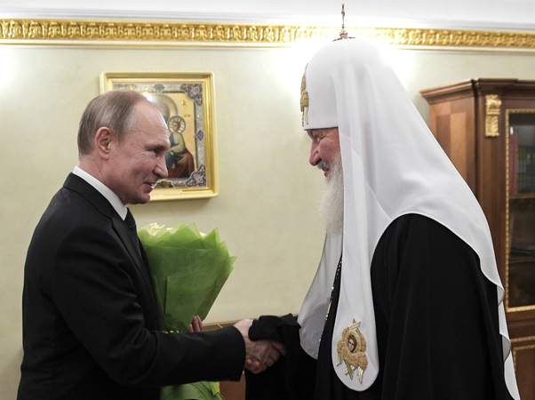 Maskvos patriarchui Kirilui uždrausta atvykti į Lietuvą