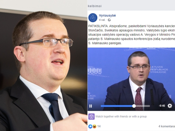 Prajuokino klaida: tai kas atsistatydino – S. Malinauskas ar premjeras?