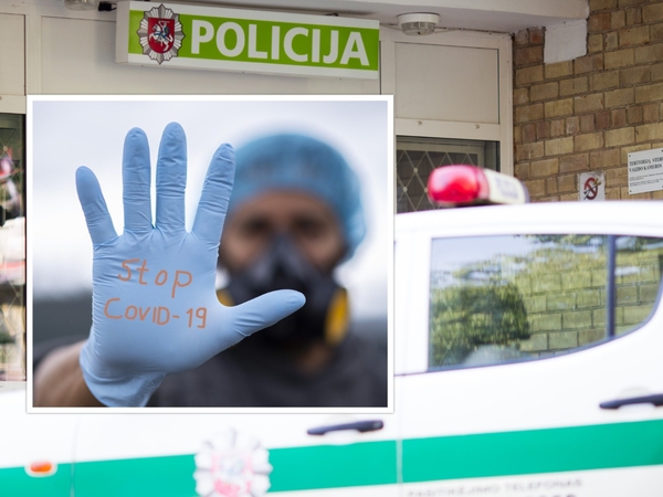 COVID-19 plinta Raseinių policijoje: teko užrakinti komisariatą