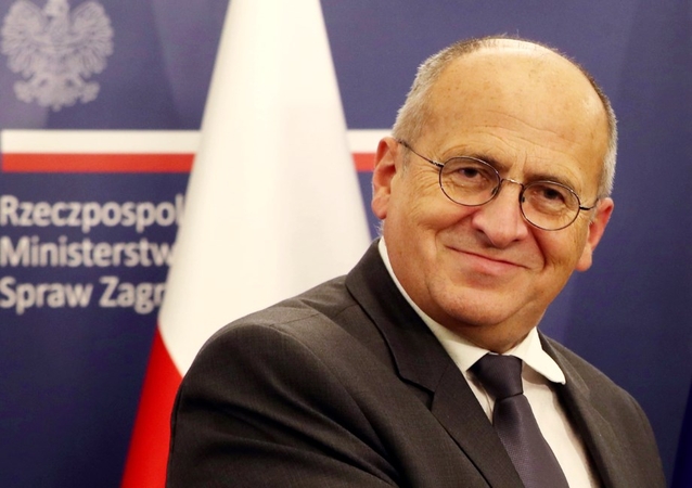 Lenkijos ministras smerkia Kinijos spaudimą Lietuvai, tikisi, jog santykiai stabilizuosis