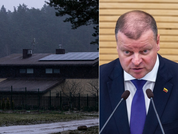 Teisme – byla dėl S. Skvernelį menkinančių užrašų ant Upės gatvės asfalto