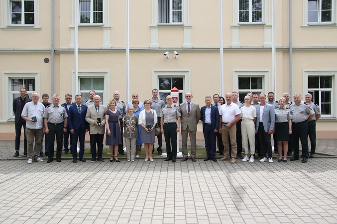 Šimtmečio proga pagerbti VSAT vadai ir kiti nusipelnę asmenys