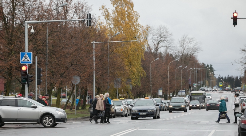 Santariškėse – saugesnė pėsčiųjų perėja