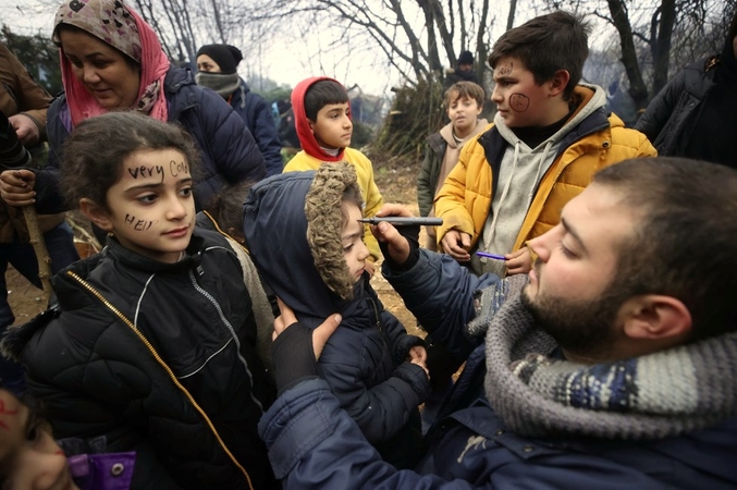 E. Žiobienė: migrantų vaikams paslaugos galėtų būti teikiamos ir už stovyklos ribų