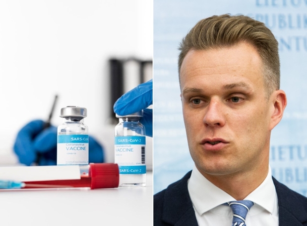G. Landsbergis apie šalies vadovų skiepijimą: galėtų pasiskiepyti premjerai