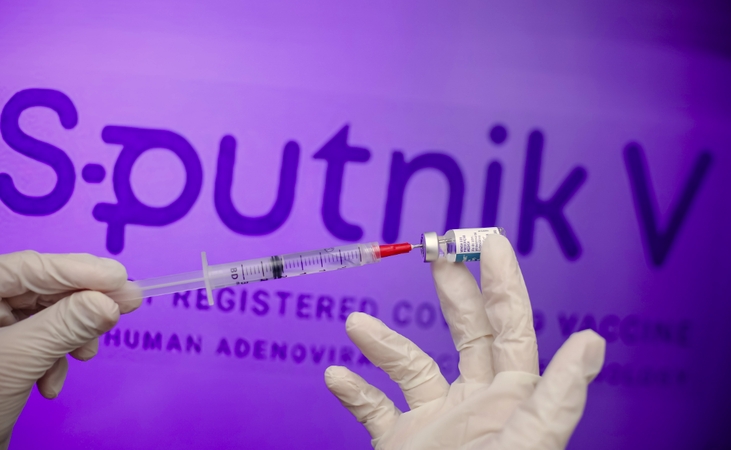 Prezidentūra: naudoti rusiškas vakcinas būtų rizikinga