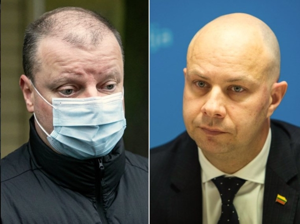 A. Veryga ir S. Skvernelis sako, kad neturi žinių dėl dingusių apsaugos priemonių