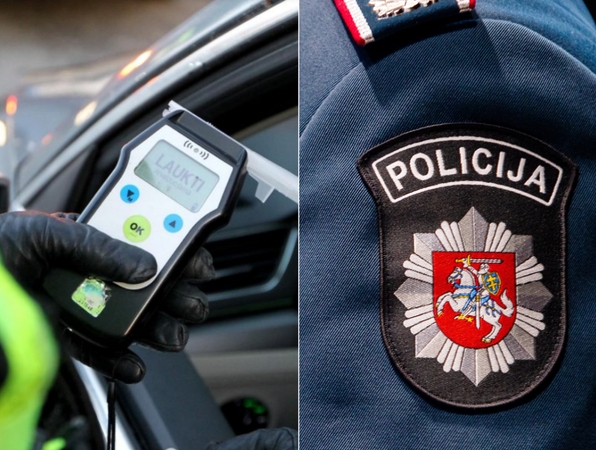 Įkliuvo kolegoms: Kauno policijos tyrėjas per Kalėdas vairavo neblaivus