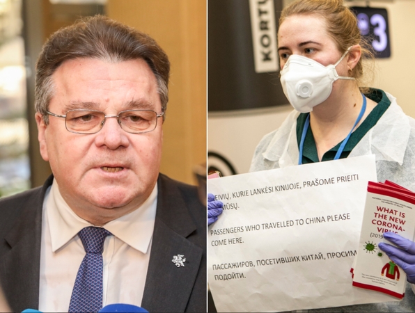 L. Linkevičius apie koronavirusą: rekomendacijos dažnai atnaujinamos