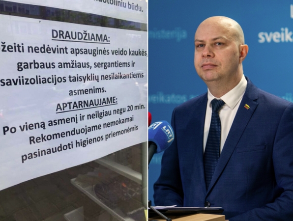 A. Veryga: rekomendacijos dėl rizikos grupės asmenų bus keičiamos