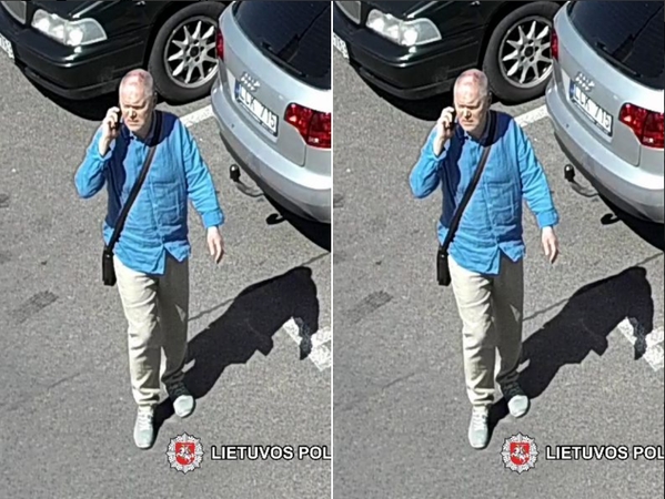 Sostinės policija prašo pagalbos: gal atpažinsite nuotraukoje užfiksuotą vyrą?