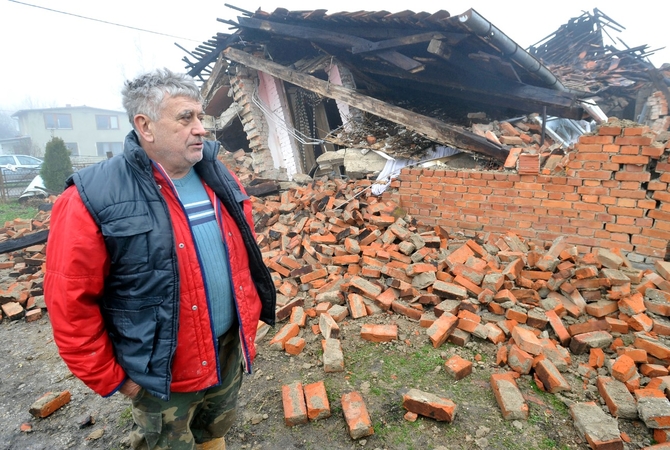 Lietuva nuo žemės drebėjimų nukentėjusiai Kroatijai skirs 100 tūkst. eurų