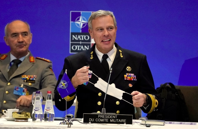 Aptarti regioninio saugumo situacijos į Lietuvą atvyksta NATO karinio komiteto pirmininkas