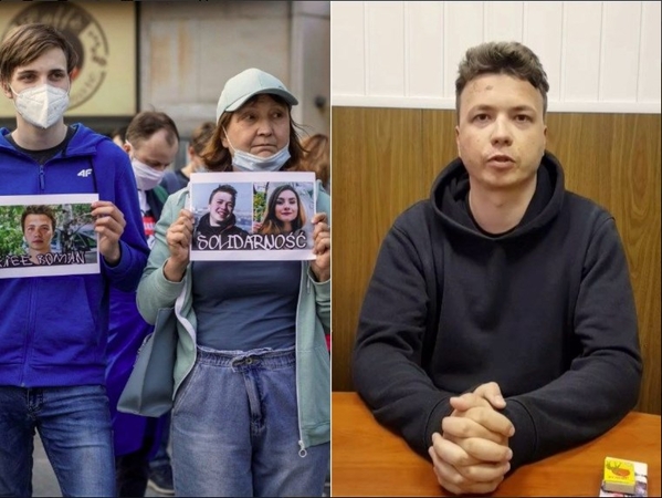 Sulaikyto R. Pratasevičiaus mama: jis taip nesielgia, sūnų privertė kalbėti