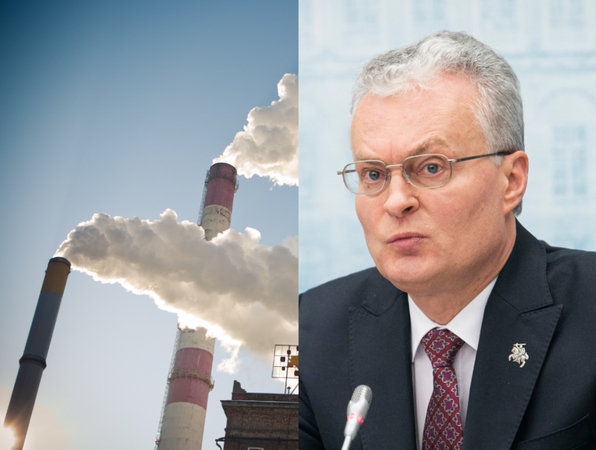 G. Nausėda siūlo visus įstatymus vertinti, atsižvelgiant į poveikį klimatui