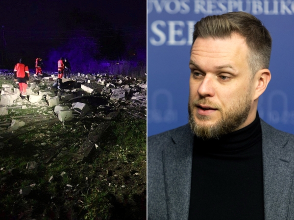 Ukraina kviečia Lietuvą dalyvauti sprogimo Lenkijoje tyrime, G. Landsbergis idėją palaiko