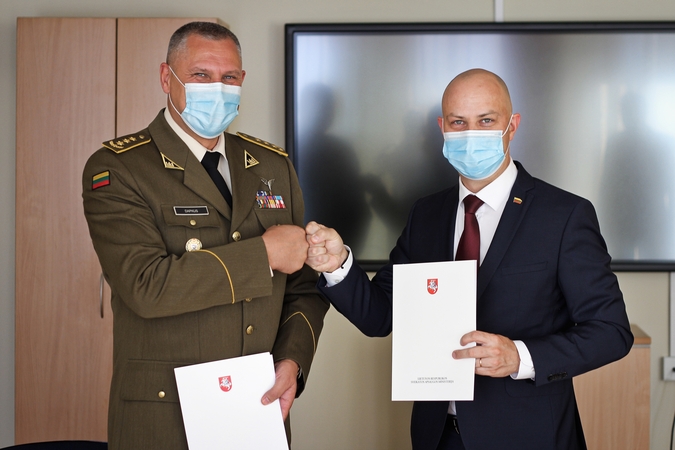 SAM su šaulių sąjunga bendradarbiaus šalies saugumui pavojingose situacijose
