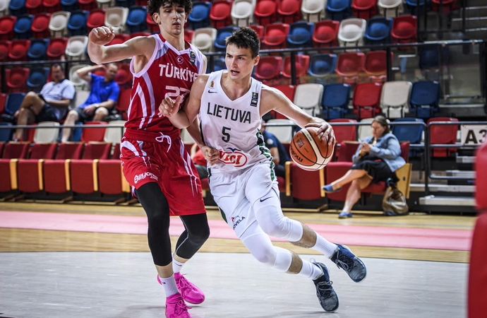 Lietuviai užtikrintai įveikė turkus ir Europos čempionate finišavo penkti