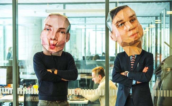 Studentai netradicinių kaukių kūrimui pasitelkė technologijas