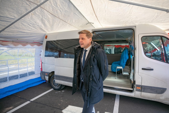 Vilniuje mobilus viruso patikros punktas turėtų pradėti veikti jau rytoj