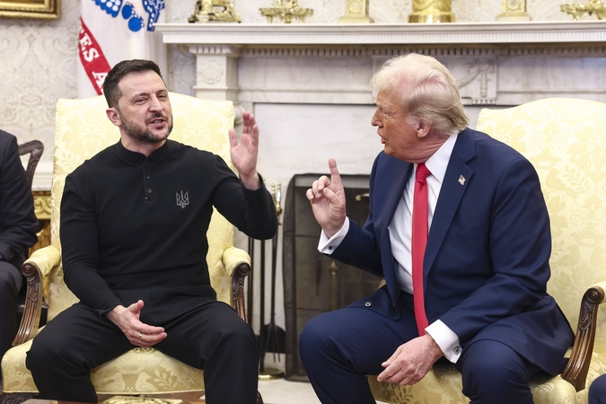 Ovaliajame: D. Trumpo ir V. Zelenskio kaktomuša – konfliktas ne tarp JAV ir Ukrainos, o tarp D. Trumpo ir Ukrainos, nes labiausiai dabar jį nervina, kad nepavyksta įgyvendinti pažado greitai užbaigti karą, Ukraina nepasiduoda jo spaudimui.