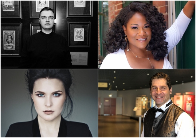 G. Puccini mirties sukakčiai skirtame koncerte savo talentu dalysis K. Kašiuba, L. Moore, V. Miškūnaitė, N. Rigas.