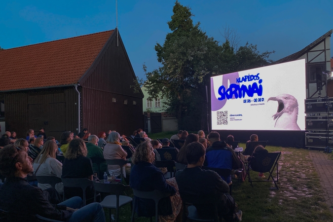 Interesas: pasižiūrėti filmų, reklamų ir klipų plūsta daug žiūrovų, kiekvienas jų gali pakalbinti šių kūrinių autorius.