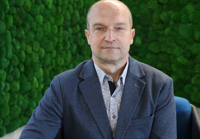 Nusiteikimas: naujasis vedėjas S. Vasiliauskas į Kauno rajono infrastruktūros iššūkius žengia su rimta profesiniu bagažu.