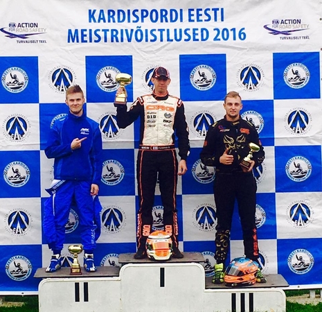 Lietuvis tapo kartingo „KZ2“ klasės Baltijos šalių čempionu