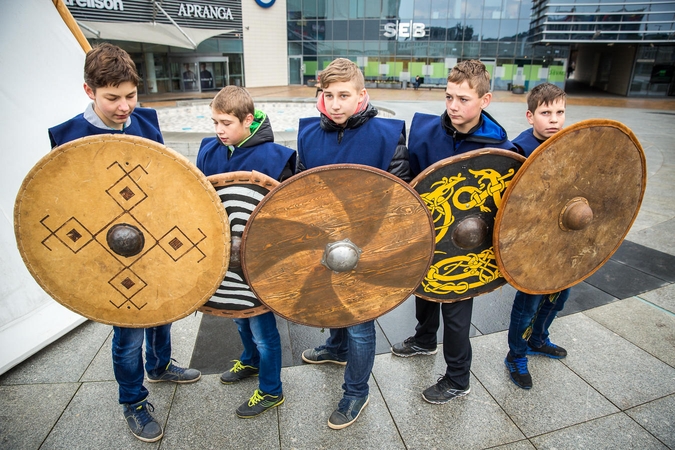 Mobilų „Vikingų amžiaus“ muziejų išbandys pusė tūkstančio mokinių