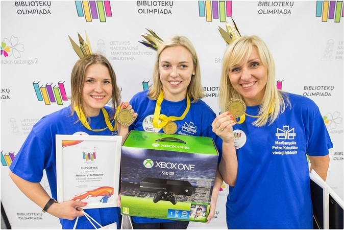 Nacionalinėje bibliotekų olimpiadoje nugalėjo Marijampolė, Prienai ir Jonava