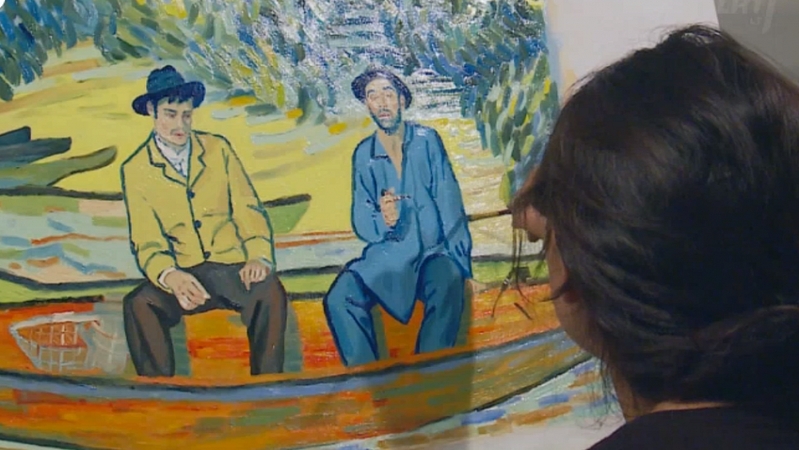 Šimtas dailininkų kuria unikalų animacinį filmą V. van Gogho stiliumi