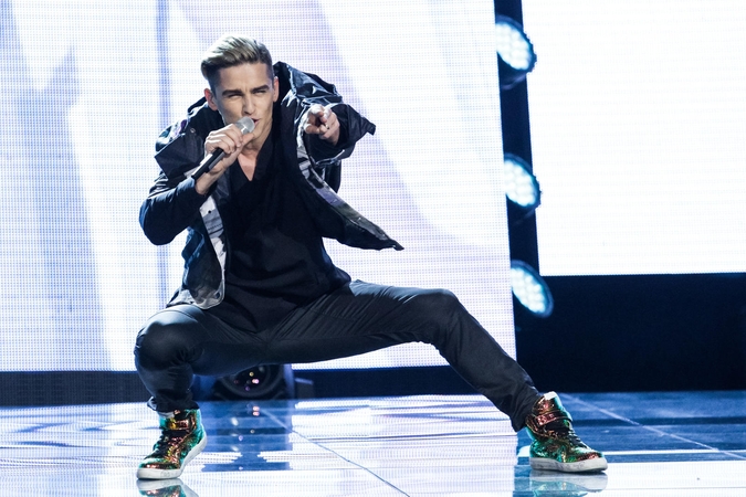 D. Montvydas „Eurovizijos“ pusfinalyje pasirodys devintas