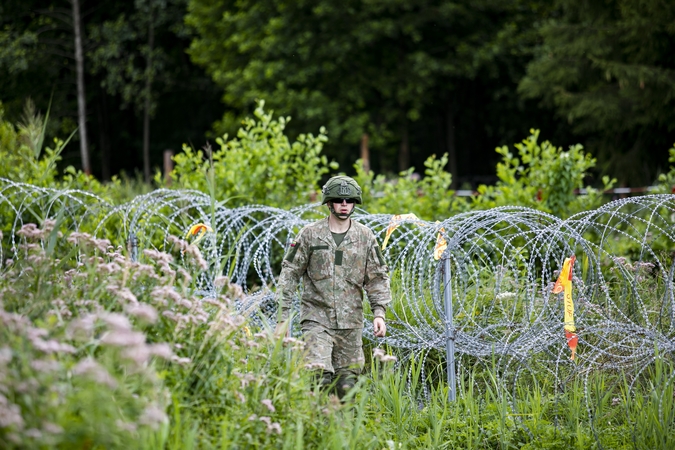 VSAT: pasieniečiai apgręžė dešimt neteisėtų migrantų