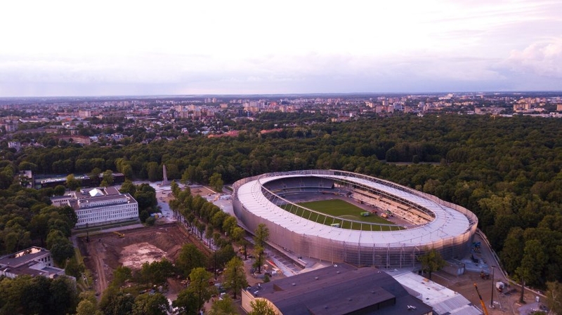 Įvardijo, kada pamatysime pirmąsias futbolo rungtynes Dariaus ir Girėno stadione