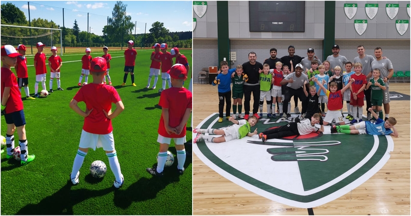 Veiklos: vaikai sportavo stovyklose, dalyvavo varžybose ir bendravo su „Kauno Žalgirio“ salės futbolo komandos žaidėjais ir treneriais.