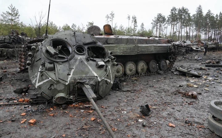Ukraina: nuo karo pradžios jau sunaikinta apie 26,35 tūkst. okupantų 