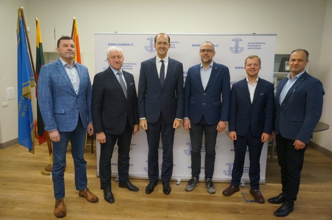 Verslo bendruomenės susitikimas su Lietuvos Respublikos susisiekimo ministru Mariumi Skuodžiu