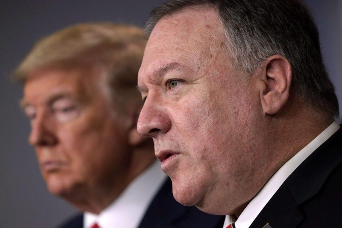 M. Pompeo: PSO per koronaviruso pandemiją neatliko savo tiesioginių pareigų