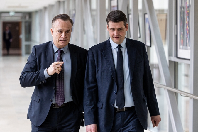 Dainoras Bradauskas ir Remigijus Žemaitaitis