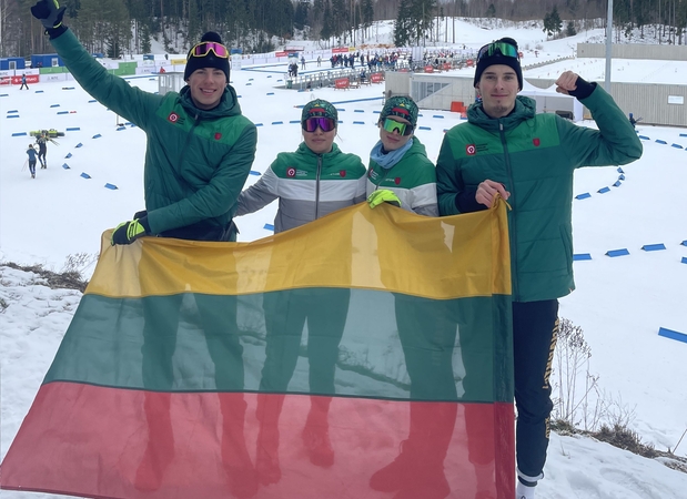 D. Dinda sužibėjo pasaulio jaunimo biatlono čempionate