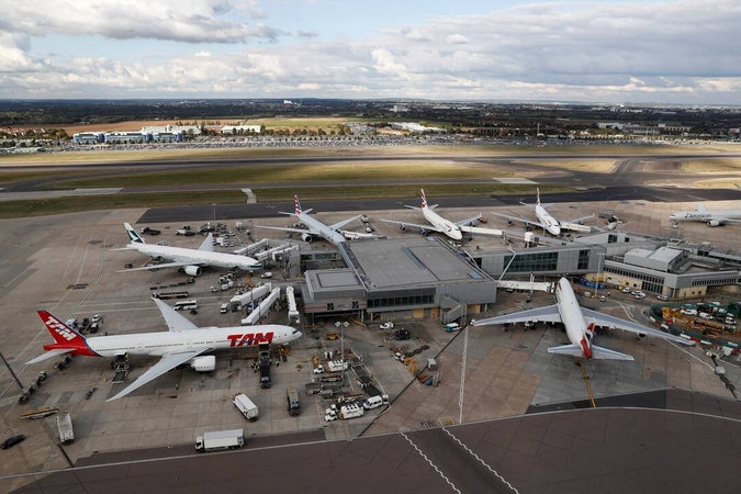 „British Airways“ įspėjo: uždarymas turės didelės įtakos Hitrou oro uosto veiklai