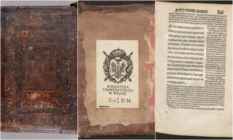 Istorija: tarp suskaitmenintų VU lobynų – ir ši apie 1491-uosius Strasbūre išleista knyga „Expositio hymnorum perutilis omnibusque salubris.