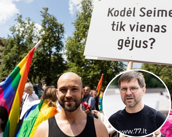 Tomas Vytautas Raskevičius (kairėje), Antanas Kandrotas-Celofanas (dešinėje)