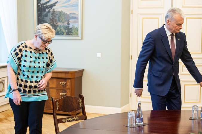Ingrida Šimonytė ir Gitanas Nausėda