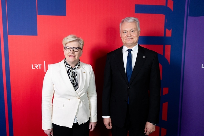 Ingrida Šimonytė ir Gitanas Nausėda