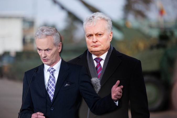 Eduardas Vaitkus ir Gitanas Nausėda