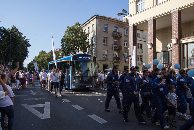 ES atstovybė Vašingtone Klaipėdoje kurtus autobusus pristatė kaip labiausiai ES Žaliąjį kursą atitinkantį Lietuvos projektą.